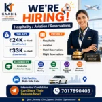 Hospitality, Aviation & Reservation Jobs in Gurgaon Freshers Can Apply Salary up to ₹33,000 In-Hand